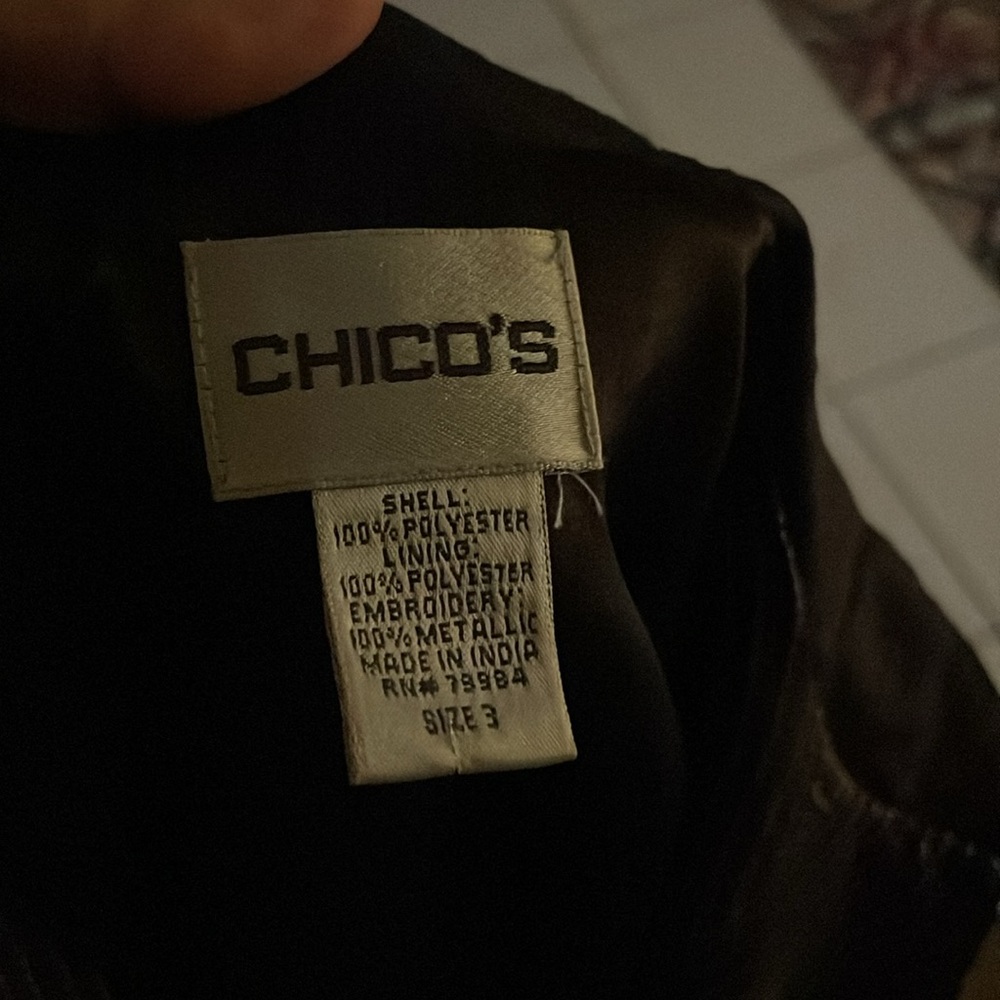 Chico, silver embroidered jacket - image 7